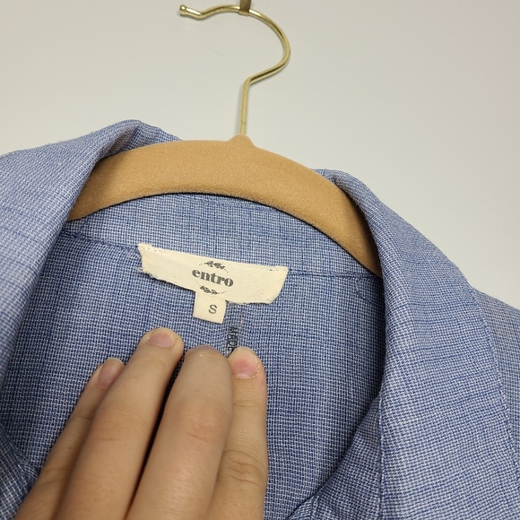 entro Tops - Entro | blue shirt